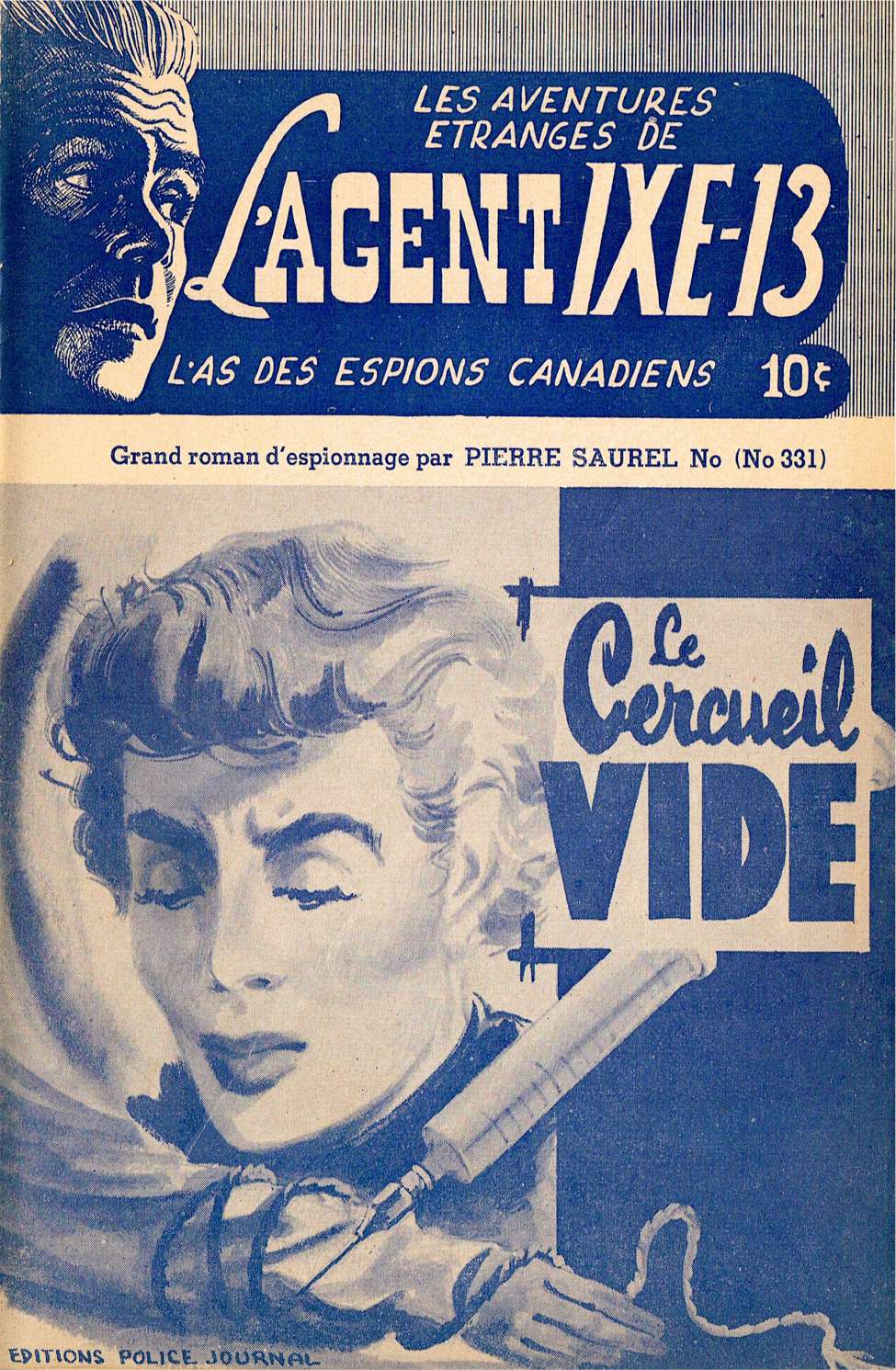 Book Cover For L'Agent IXE-13 v2 331 - Le cercueil vide