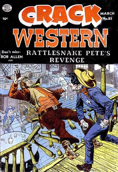 Comic Book Cover For Crack Western 83 - Version 1