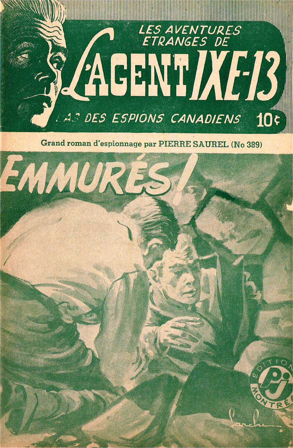 Book Cover For L'Agent IXE-13 v2 389 - Emmurés