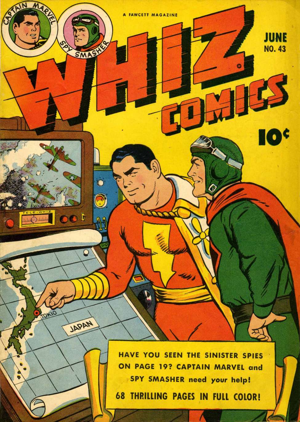 Book Cover For Whiz Comics 43