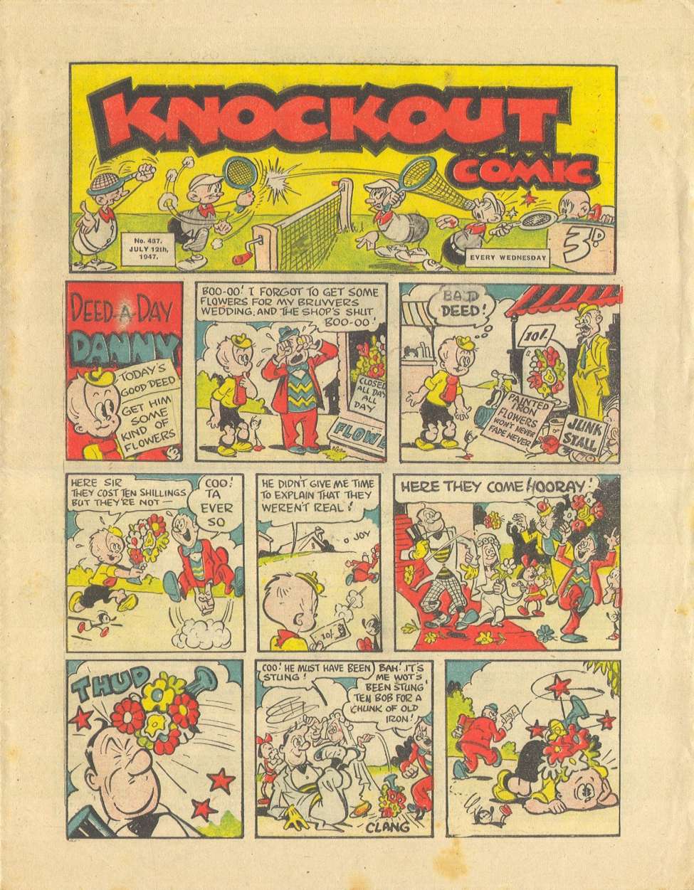 Comic Book Cover For Knockout 437