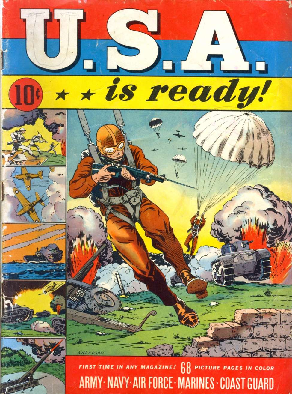 Book Cover For U.S.A. Is Ready