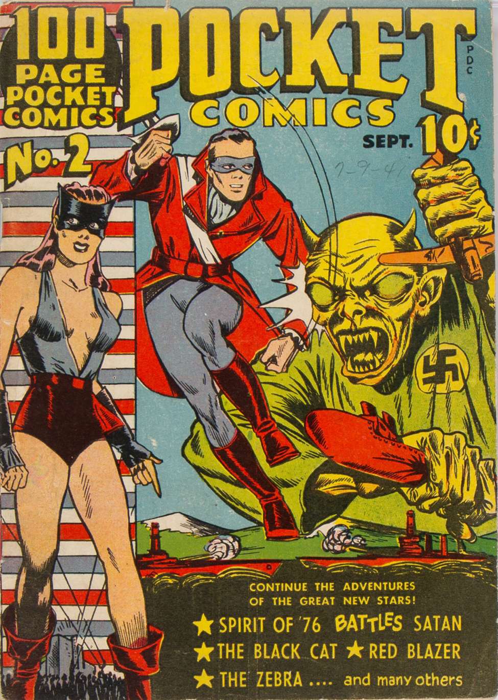Comic Book Cover For Pocket Comics 2 - Version 2