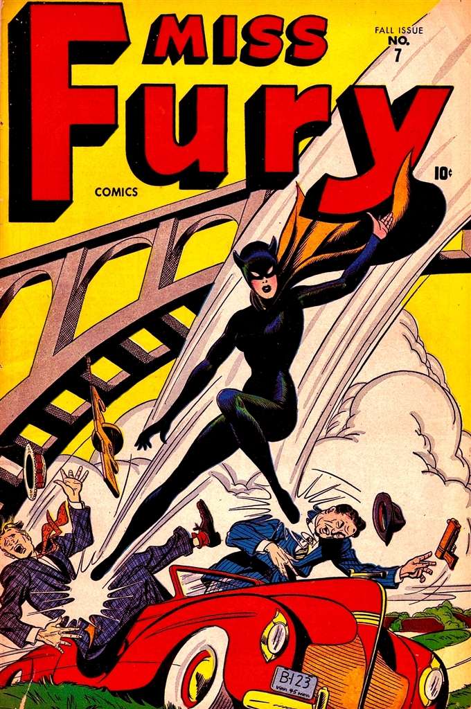 Comic Book Cover For Miss Fury 7
