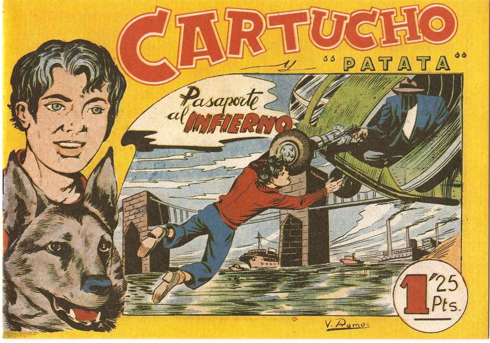 Comic Book Cover For Cartucho y Patata 14 - Pasaporte Al Infierno