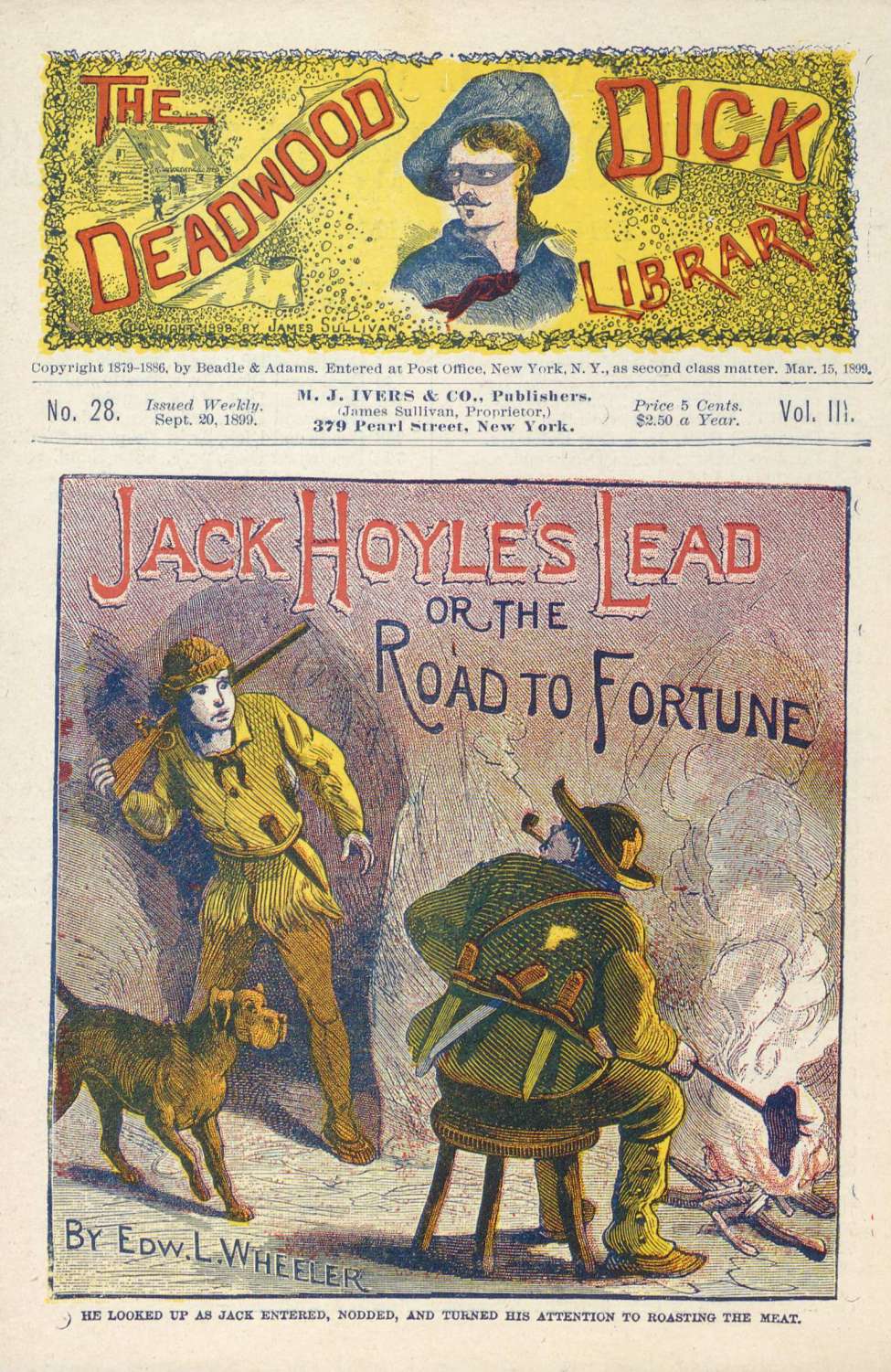 Book Cover For Deadwood Dick Library v2 28 - Jack Hoyle's Lead