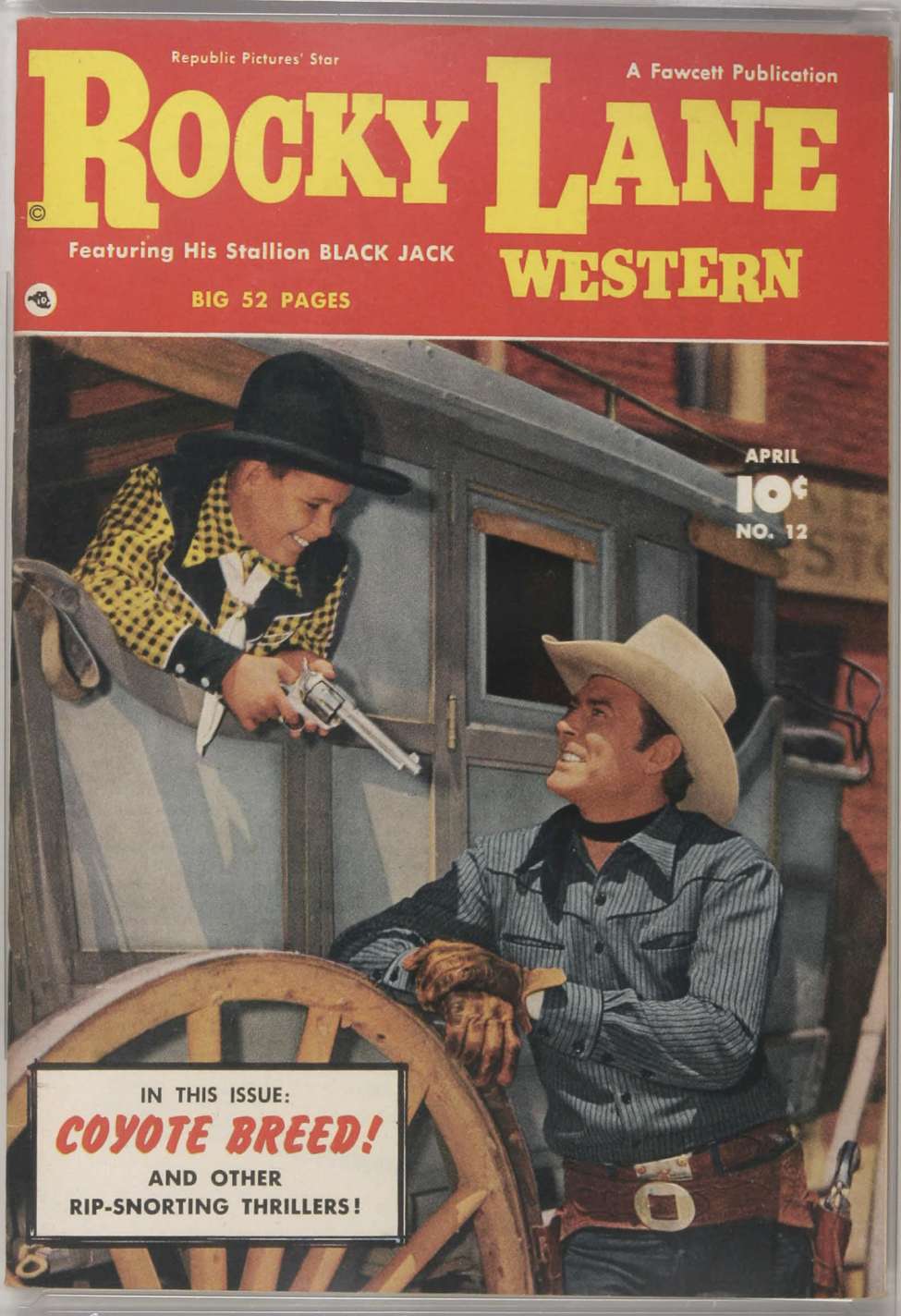 Book Cover For Rocky Lane Western 12 - Version 1