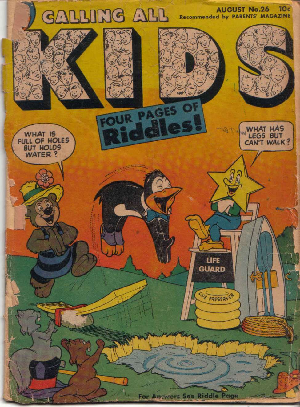 Comic Book Cover For Calling All Kids 26