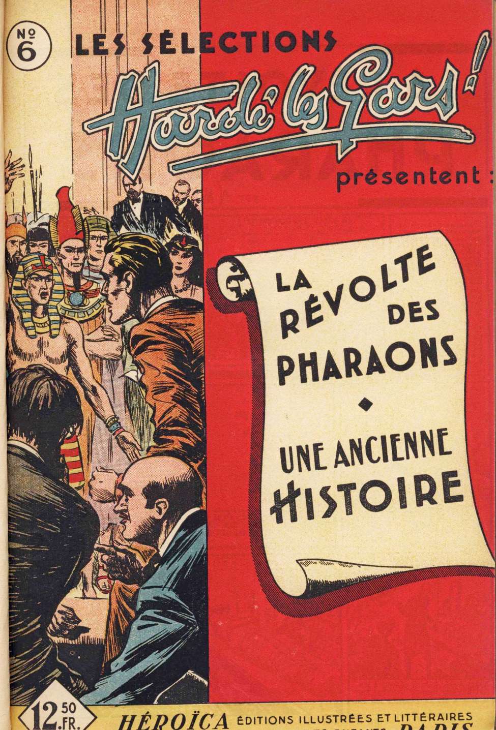 Comic Book Cover For Hardi les Gars 6 - La révolte des pharaons