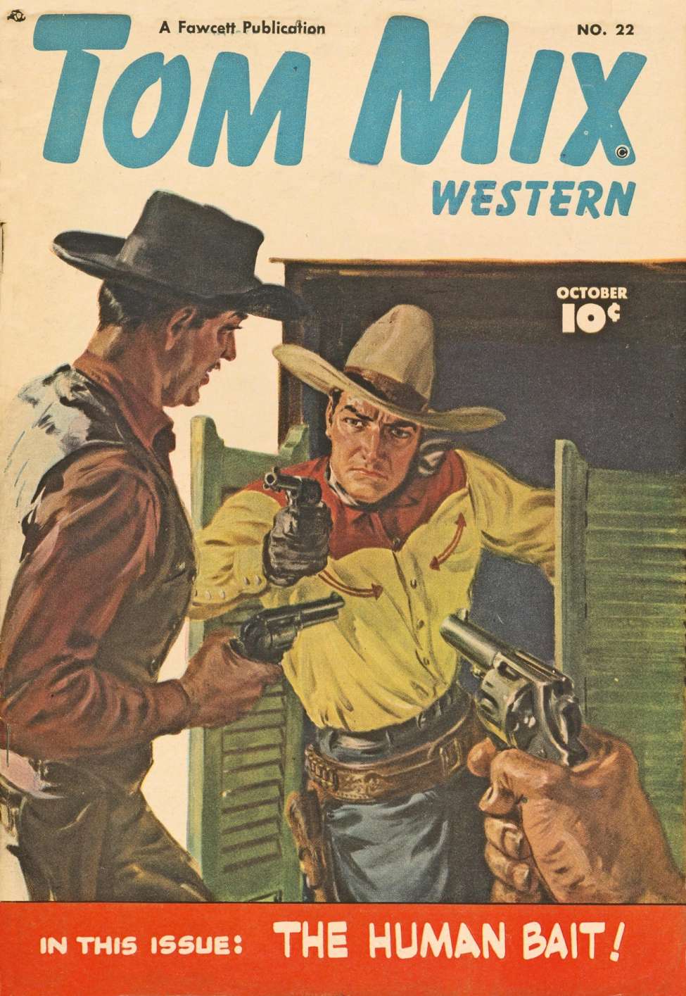 Book Cover For Tom Mix Western 22