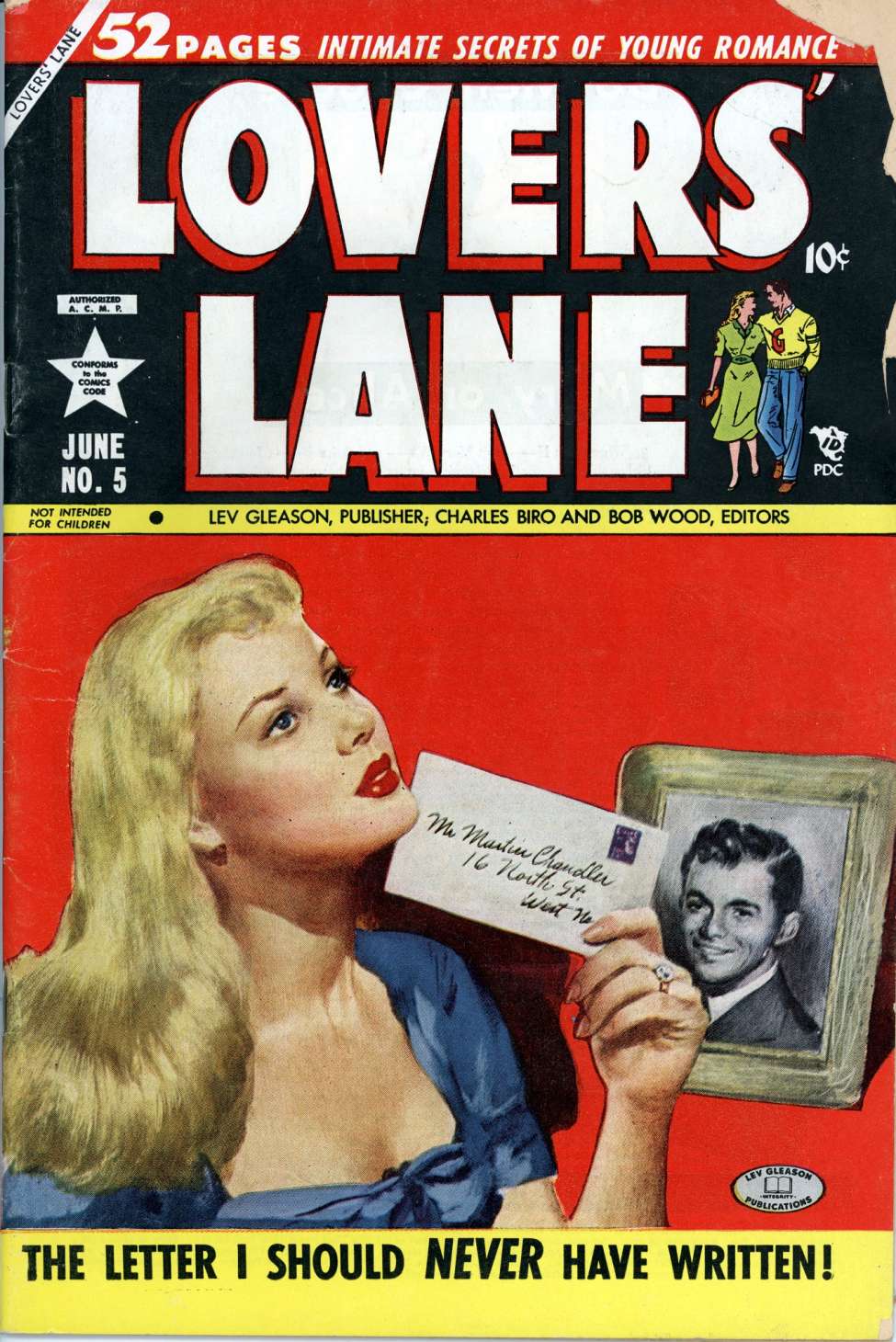 Comic Book Cover For Lovers' Lane 5