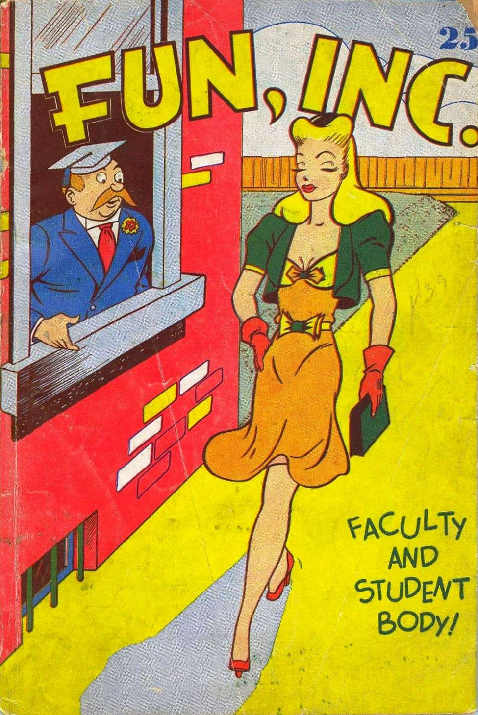 Comic Book Cover For Fun, Inc - Ziegelheim
