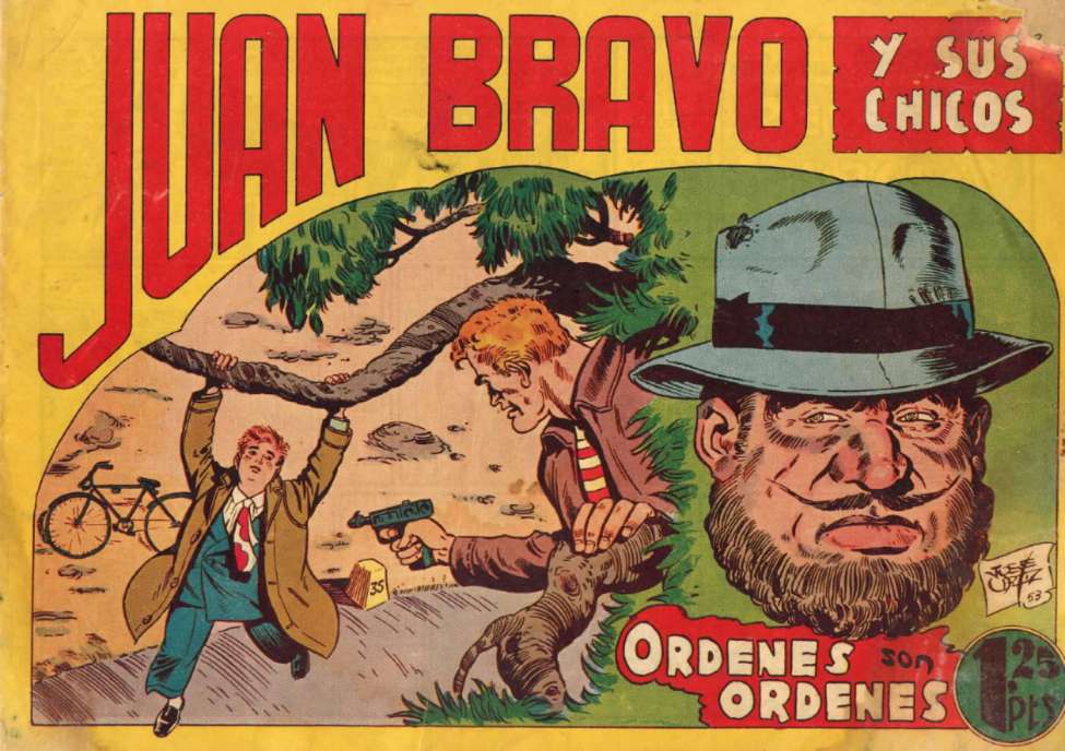 Comic Book Cover For Juan Bravo 24 - Ordenes son Ordenes