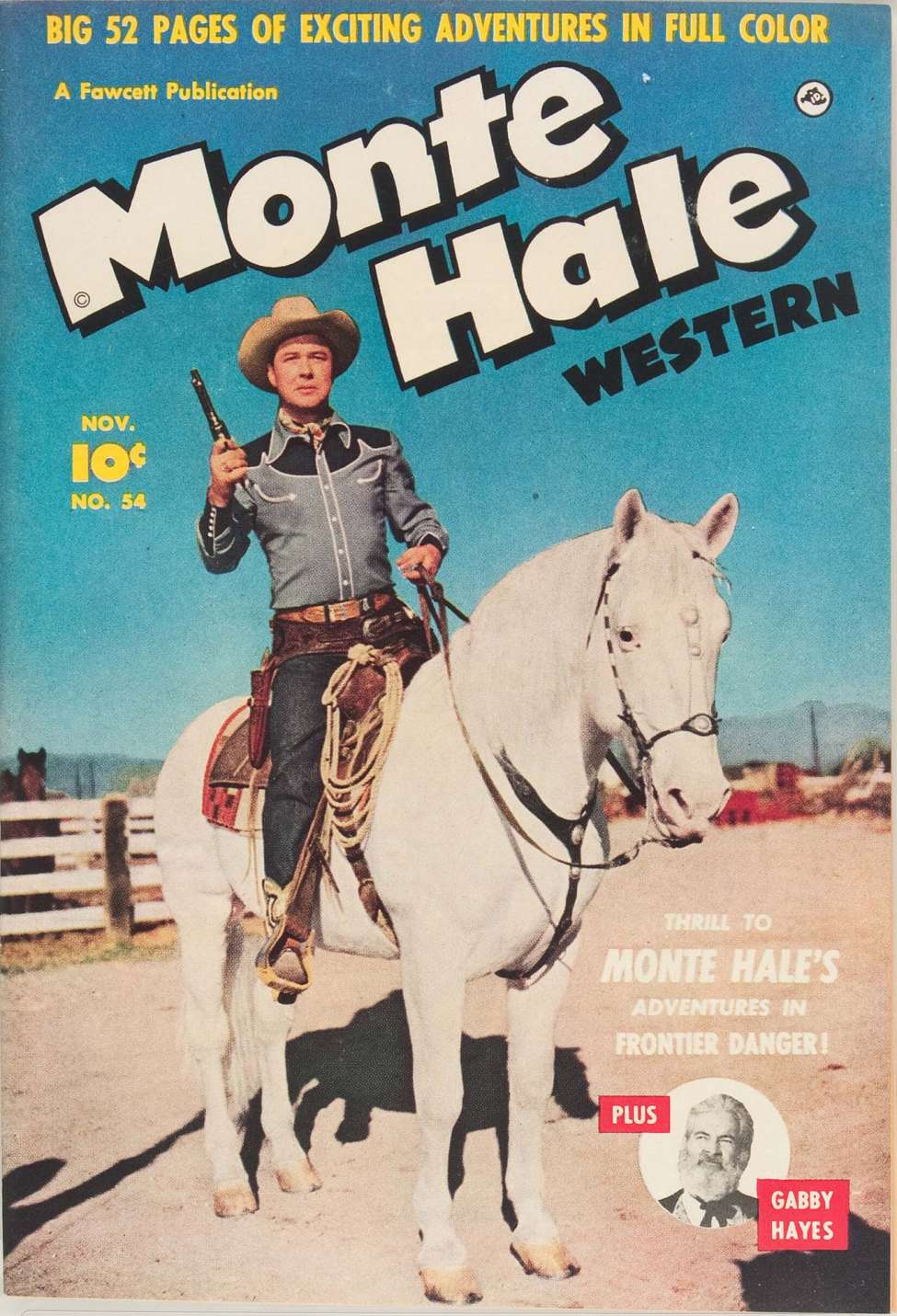 Book Cover For Monte Hale Western 54