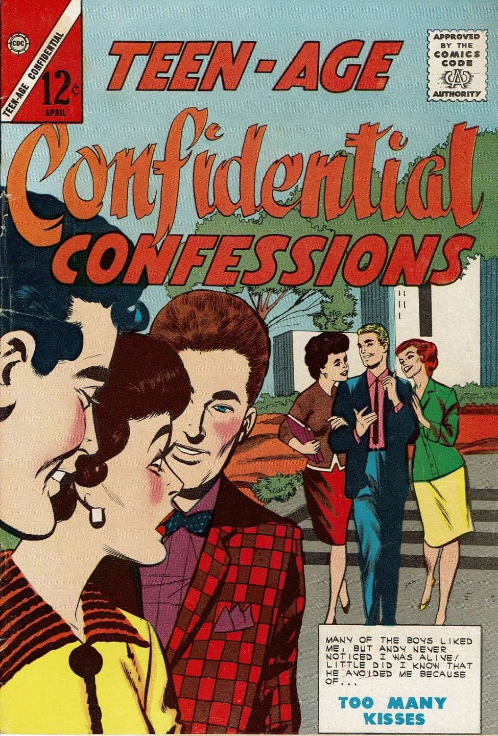 Book Cover For Teen-Age Confidential Confessions 17
