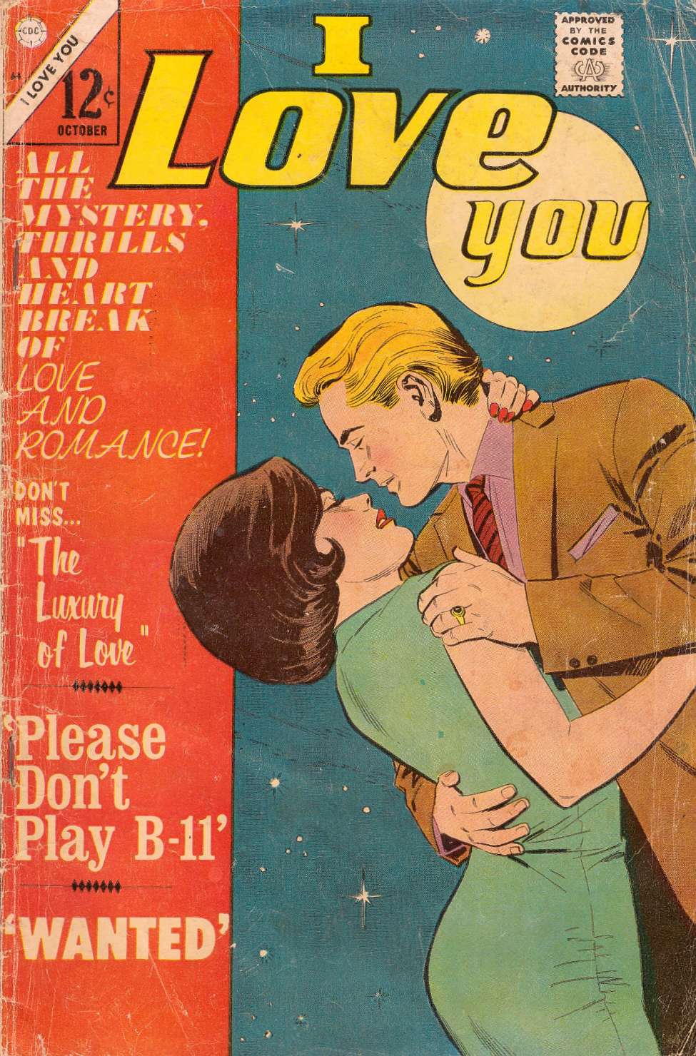 Comic Book Cover For I Love You 64