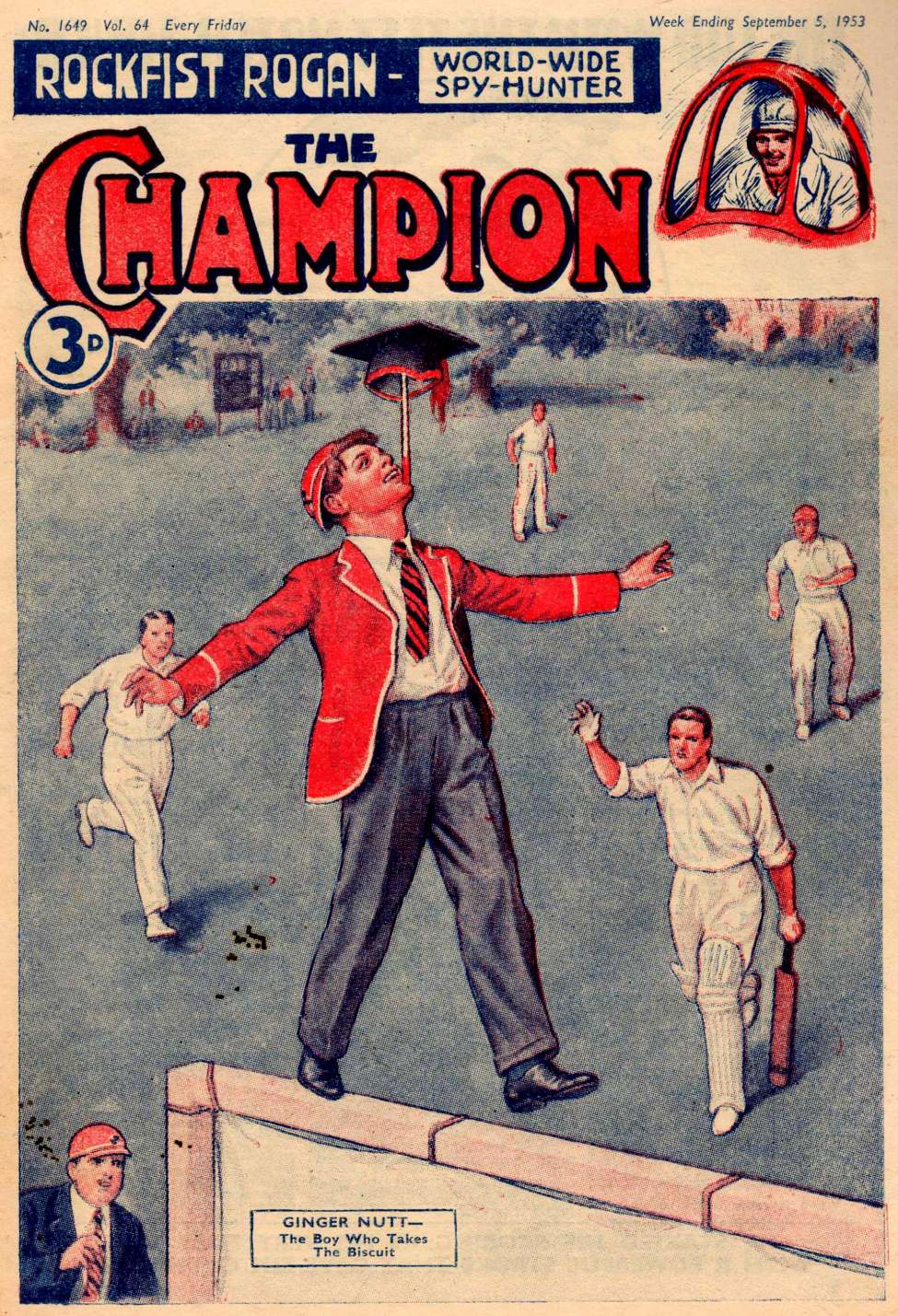 Comic Book Cover For The Champion 1649