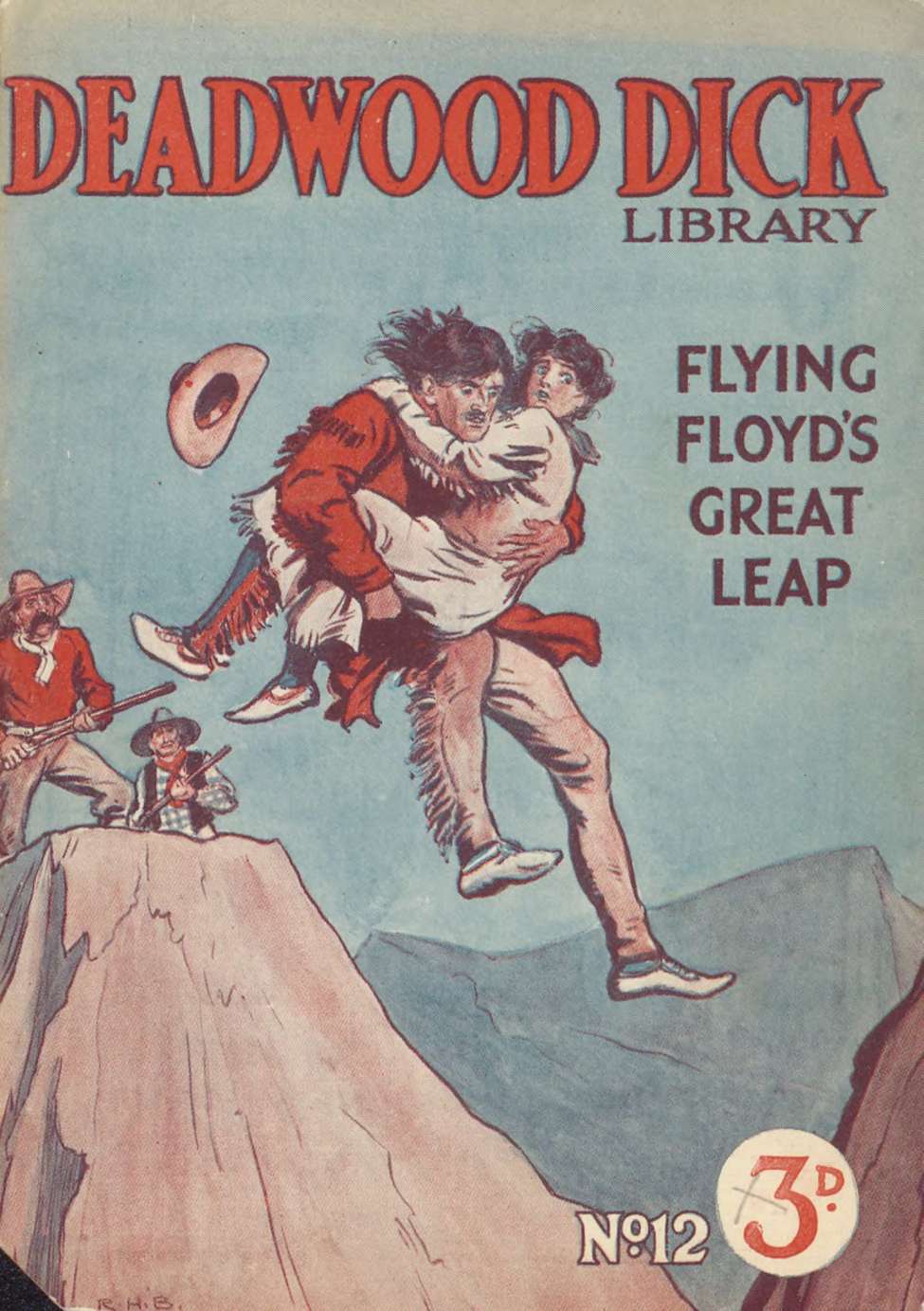Book Cover For Deadwood Dick Library v9 12 - Flying Floyds Great Leap