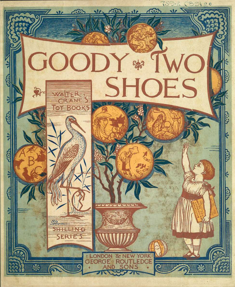 Book Cover For Goody Two Shoes - Walter Crane