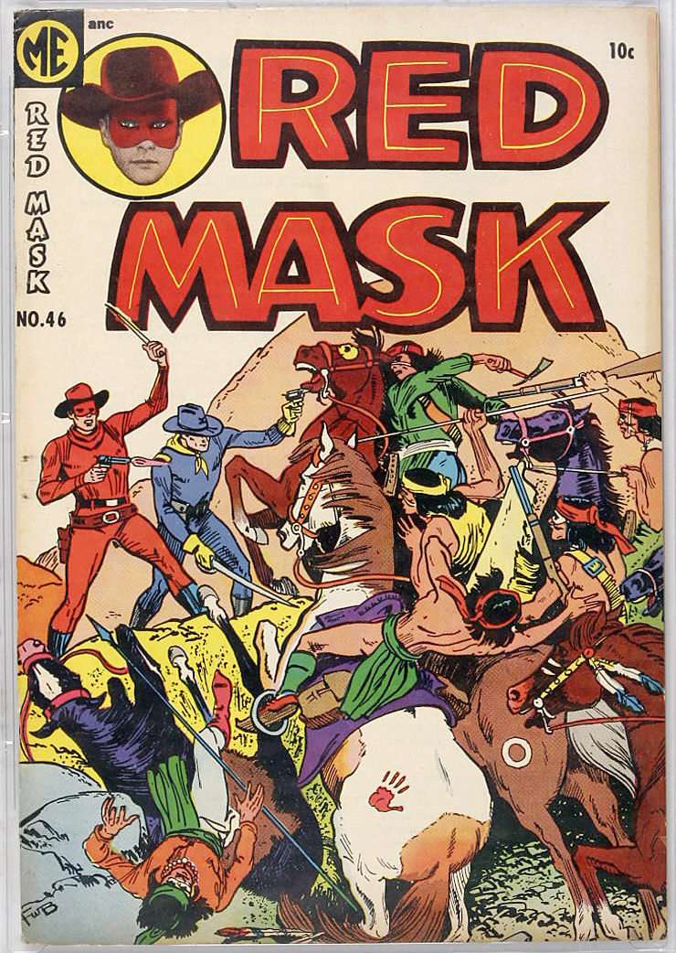 Book Cover For Red Mask 46