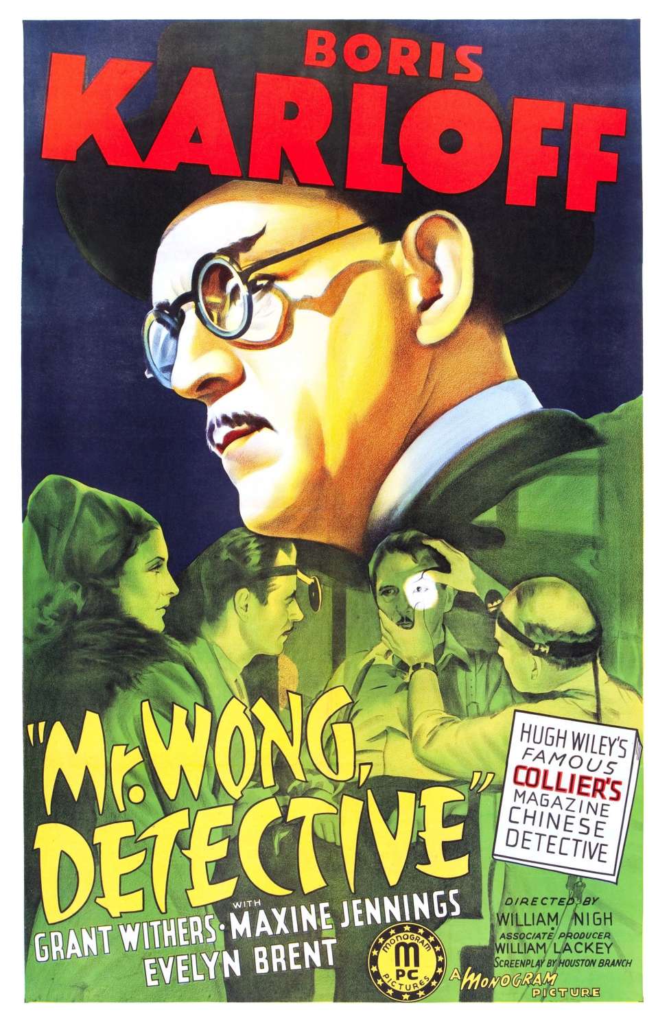 Book Cover For Mr. Wong, Detective