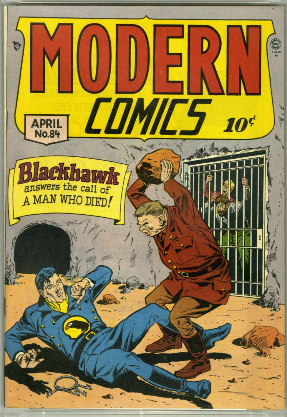 Comic Book Cover For Modern Comics 84