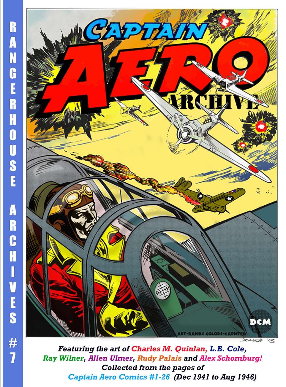 Comic Book Cover For 007 - The Complete Captain Aero (Holyoke) Part 1