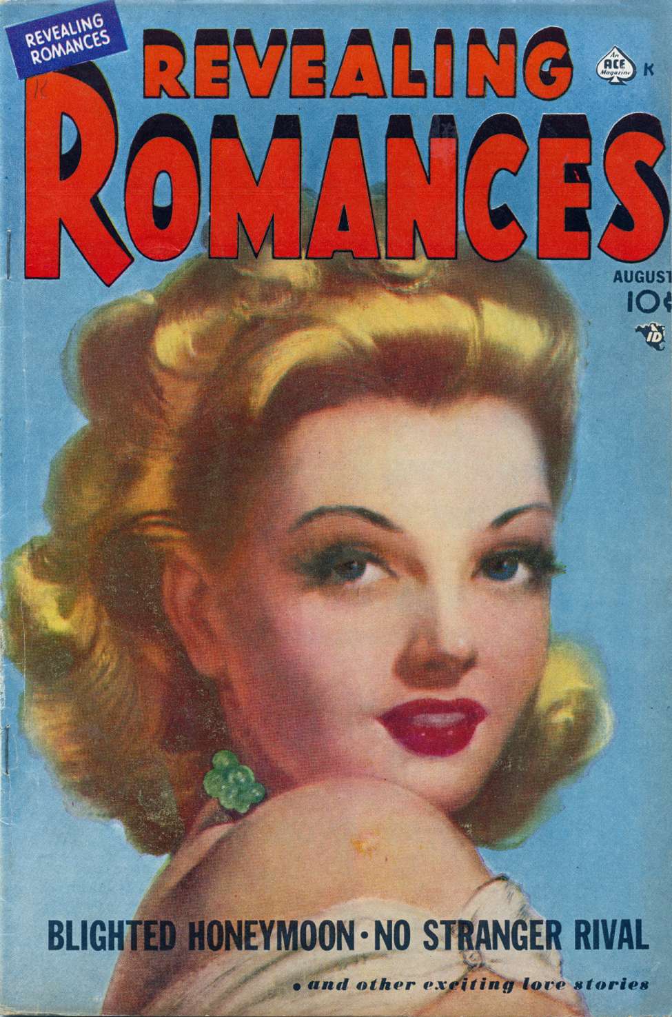 Comic Book Cover For Revealing Romances 6 - Version 1