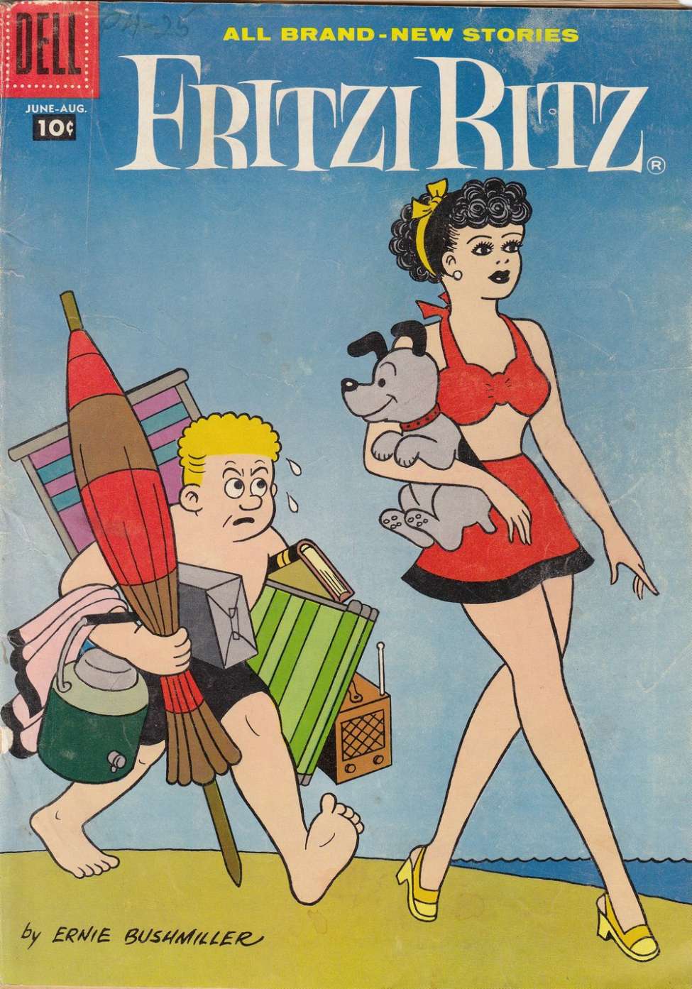Comic Book Cover For Fritzi Ritz 58