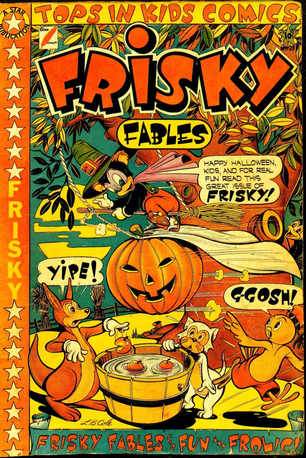 Book Cover For Frisky Fables 39