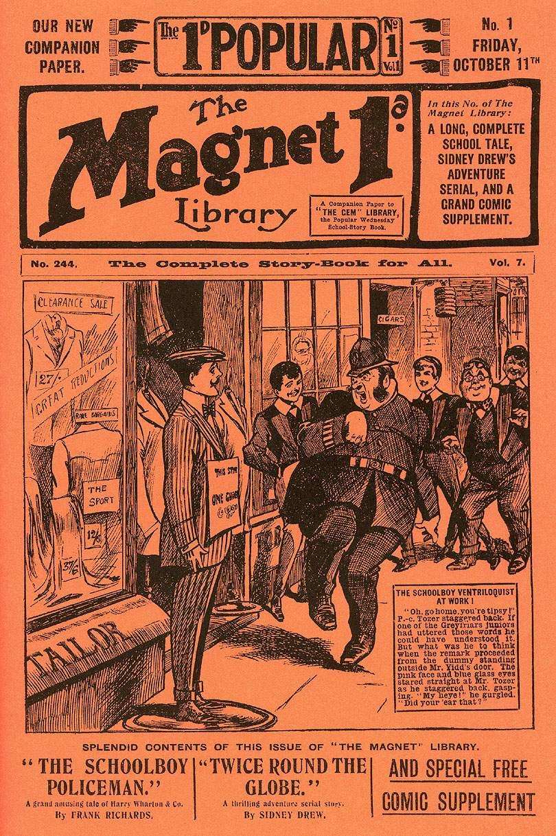 Book Cover For The Magnet 244 - The Schoolboy Policeman!