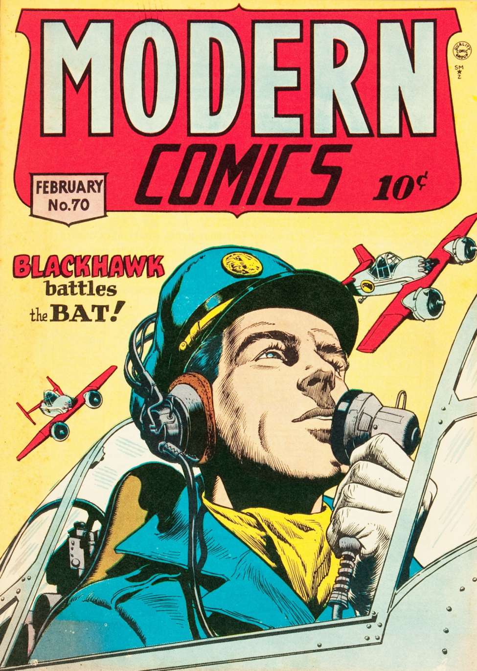 Comic Book Cover For Modern Comics 70