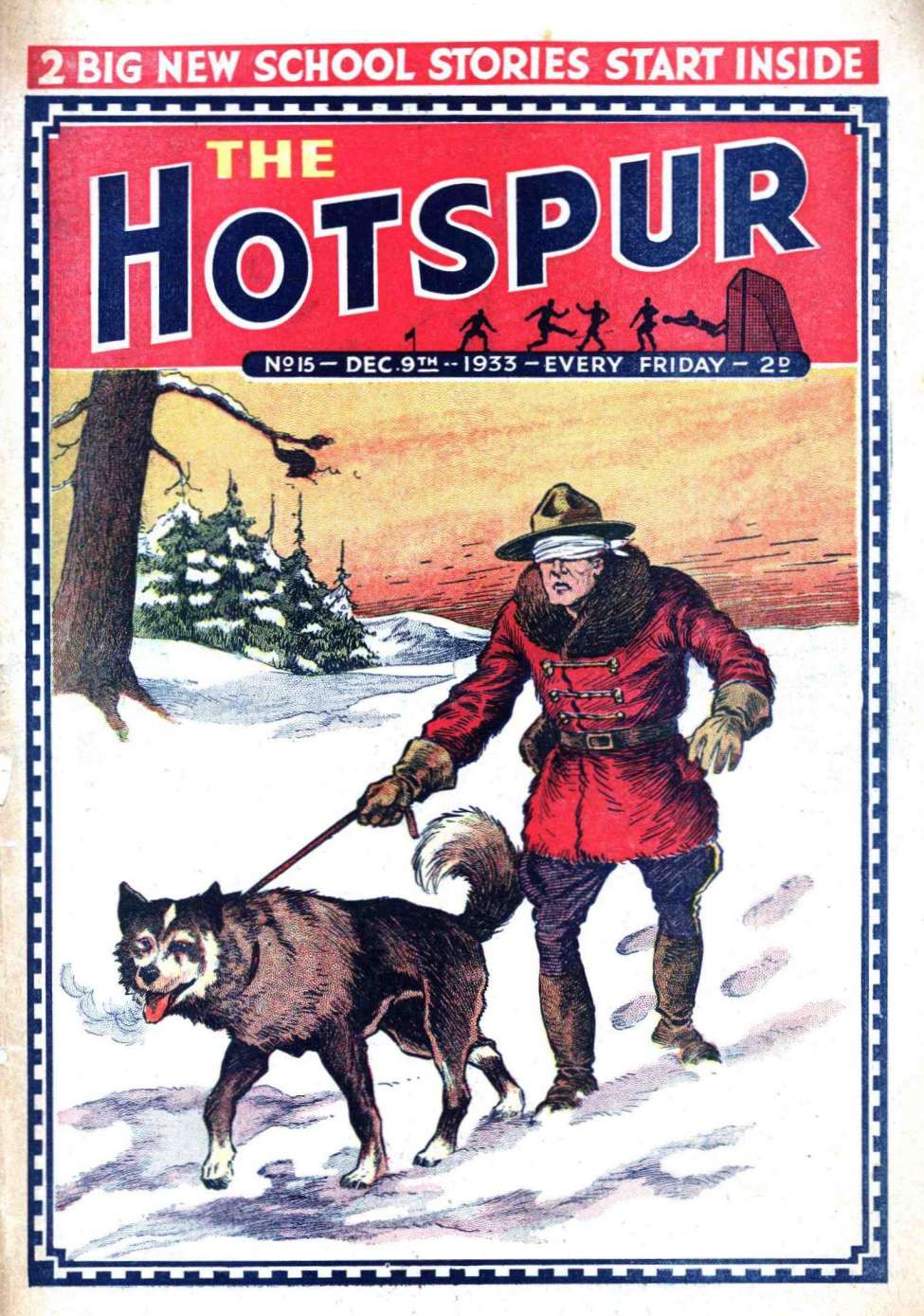 Comic Book Cover For The Hotspur 15