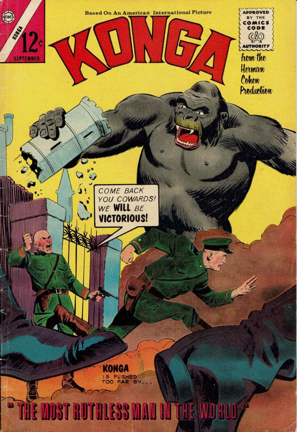 Comic Book Cover For Konga 19