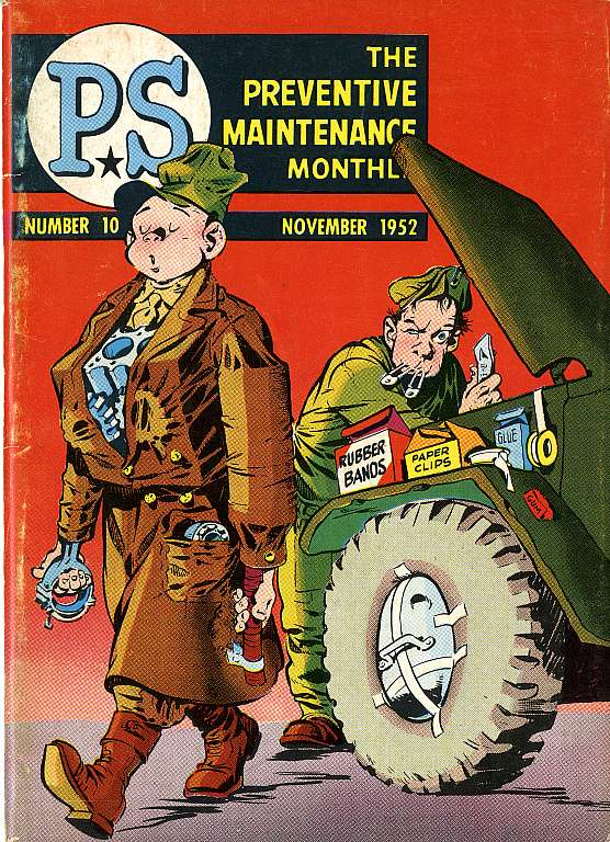 Comic Book Cover For PS Magazine 10