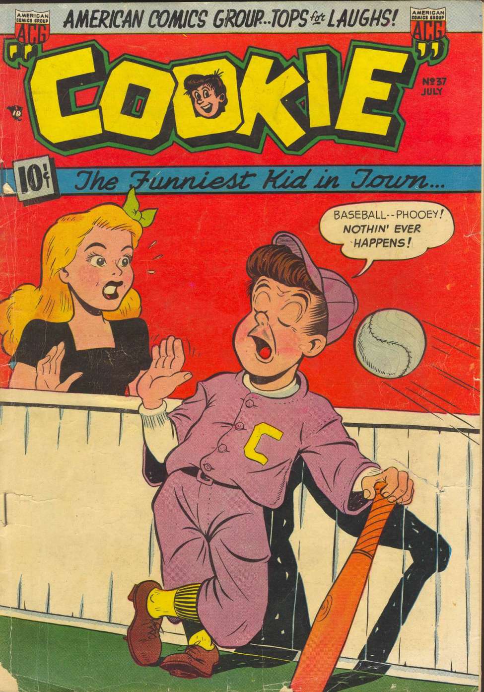 Comic Book Cover For Cookie 37