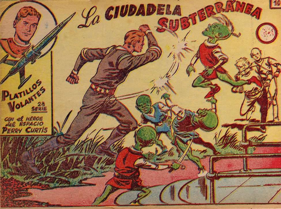 Comic Book Cover For Platillos Volantes 10 - La Ciudadela Subterranea