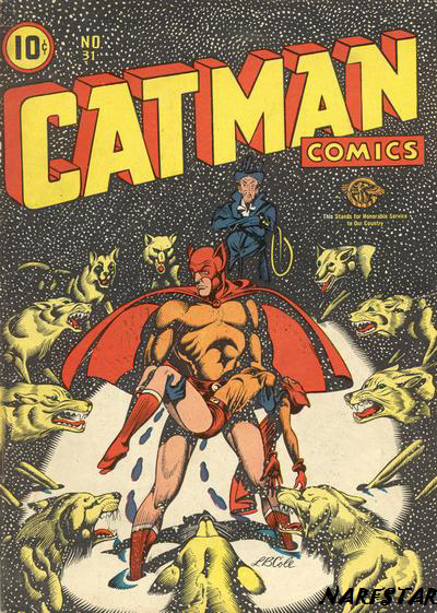 Comic Book Cover For Cat-Man Comics 31 (dig cam)