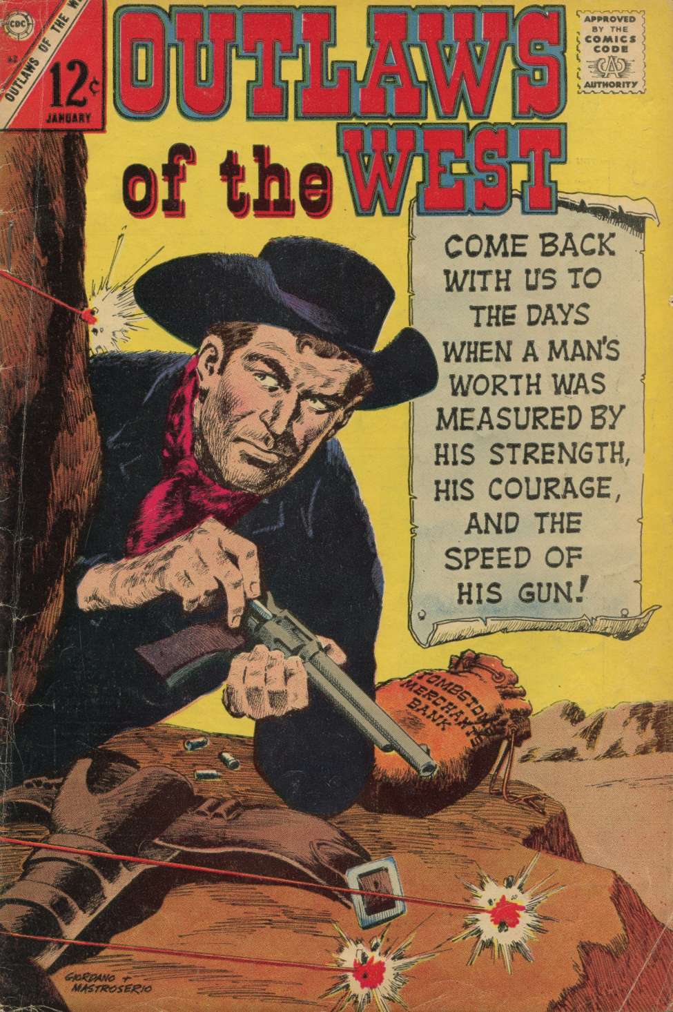 Book Cover For Outlaws of the West 62