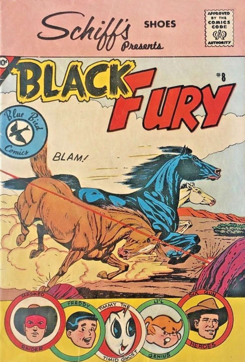 Book Cover For Black Fury 8 (Blue Bird)