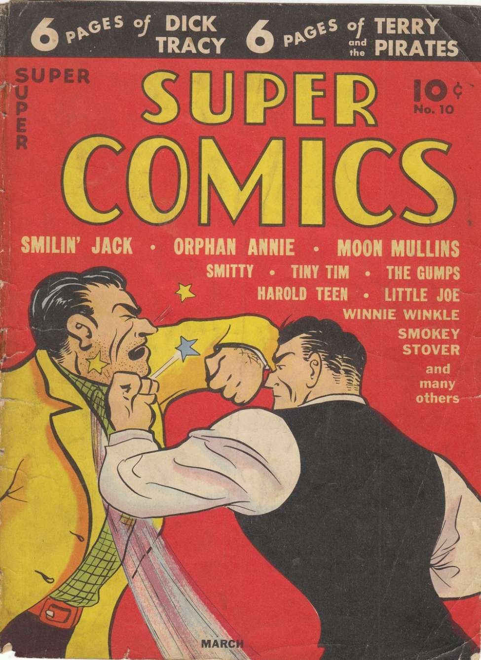 Book Cover For Super Comics 10