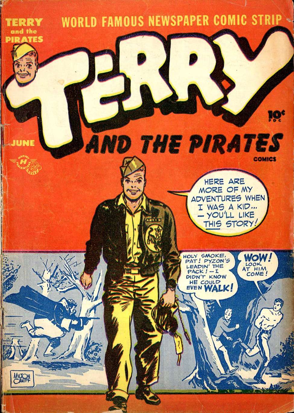 Comic Book Cover For Terry and the Pirates 4