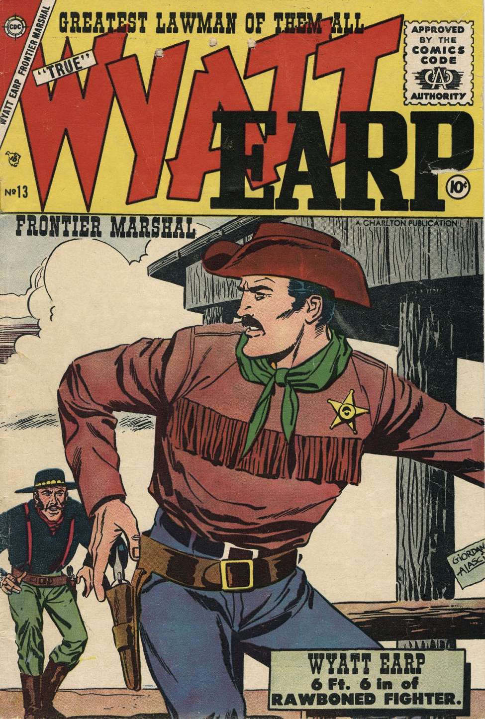 Book Cover For Wyatt Earp Frontier Marshal 13