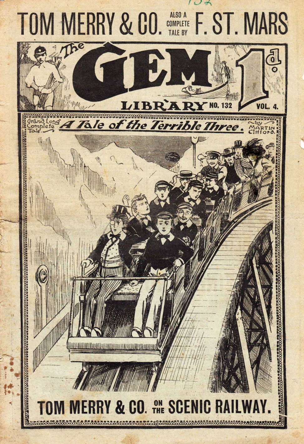 Book Cover For The Gem v2 132 - Tom Merry & Co. at the Exhibition