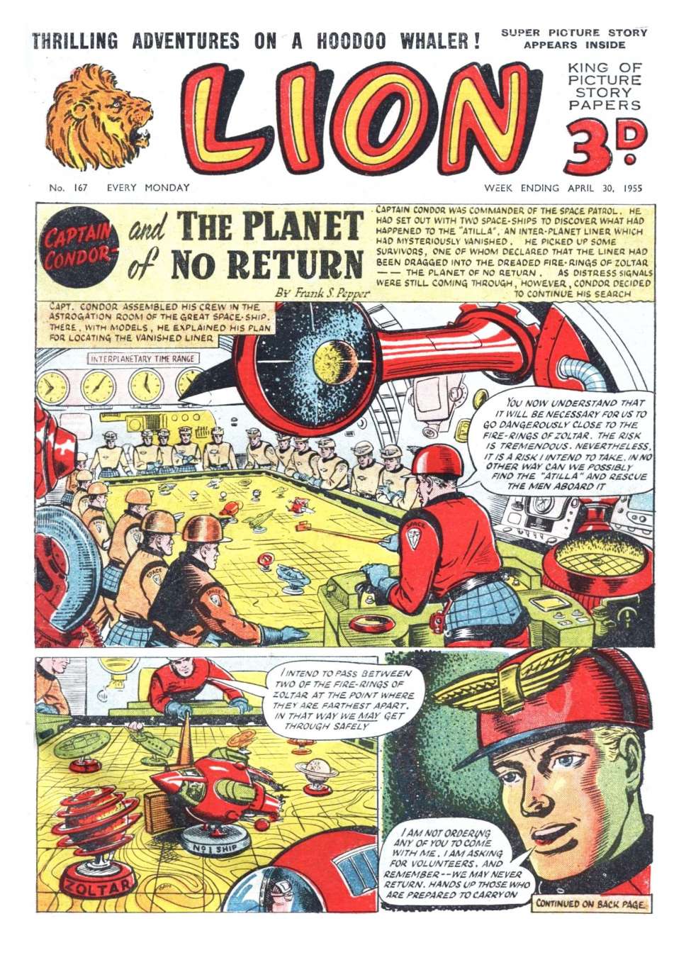 Comic Book Cover For Lion 167