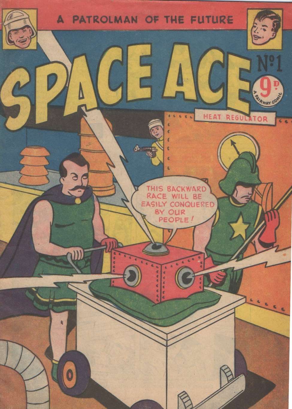 Book Cover For Space Ace 1