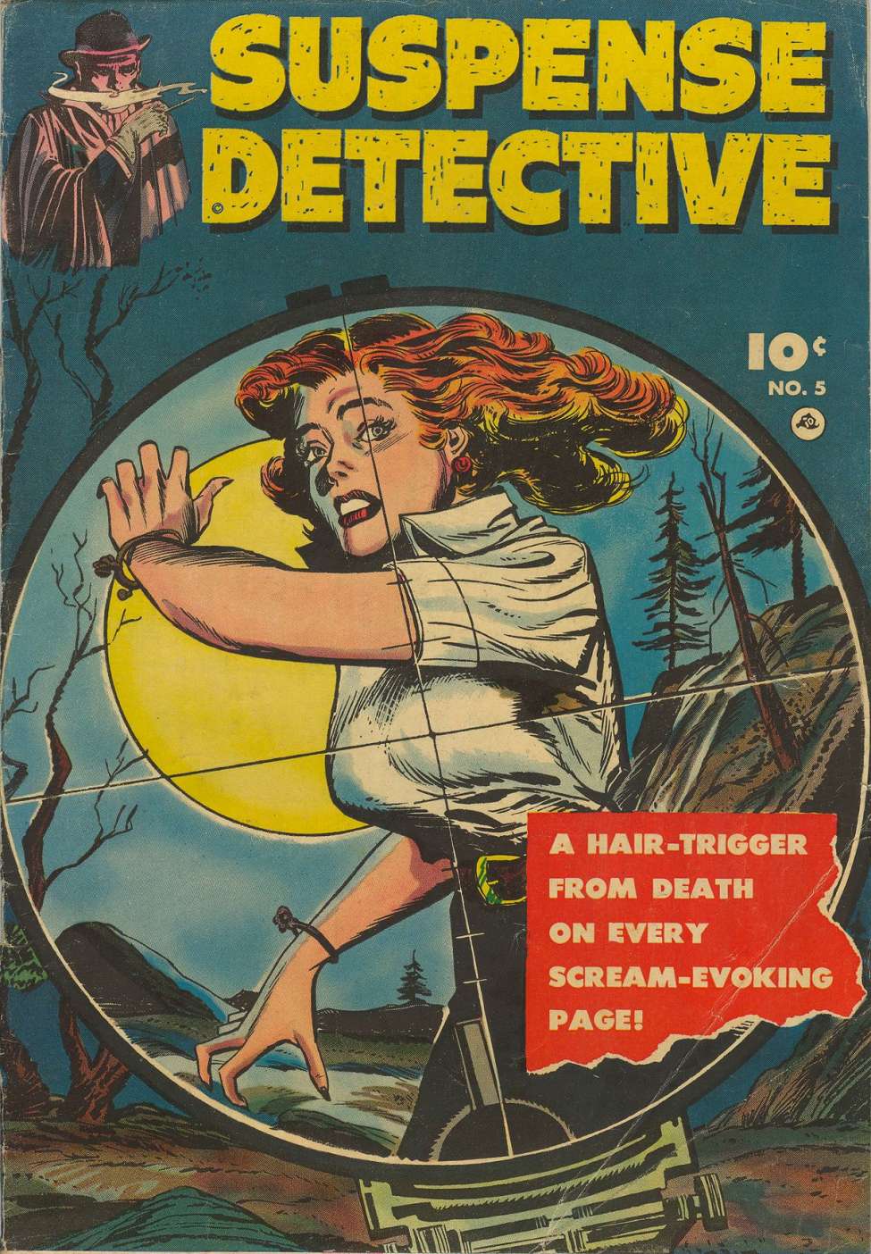Comic Book Cover For Suspense Detective 5