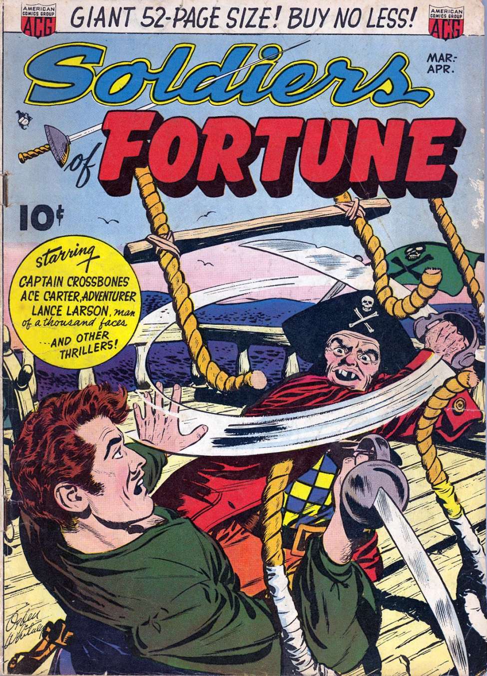 Comic Book Cover For Soldiers of Fortune 1