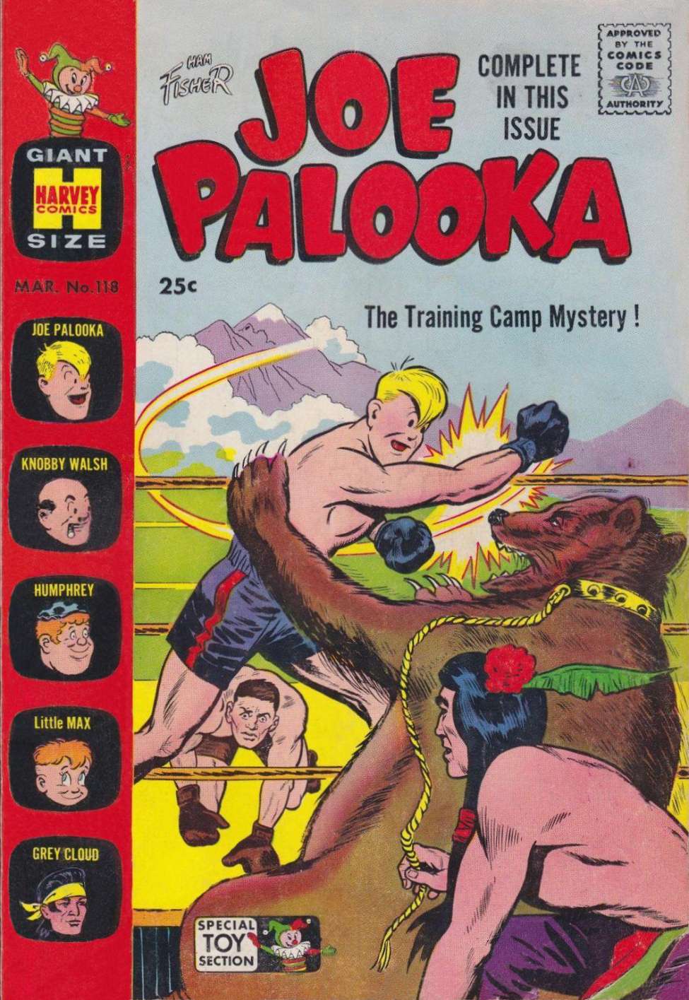 Book Cover For Joe Palooka Comics 118