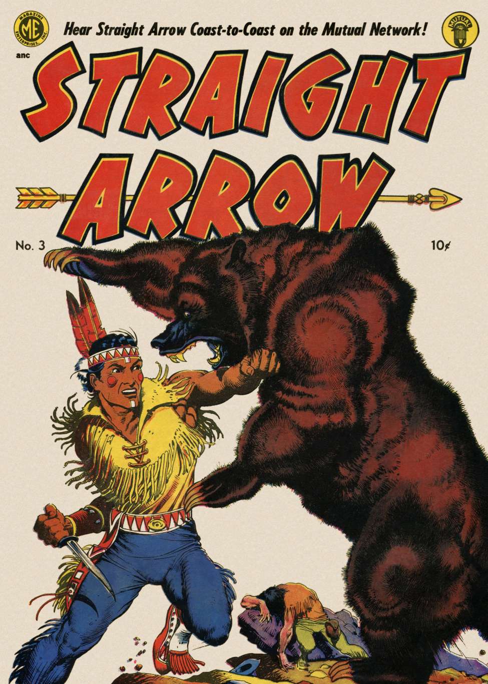 Comic Book Cover For Straight Arrow 3